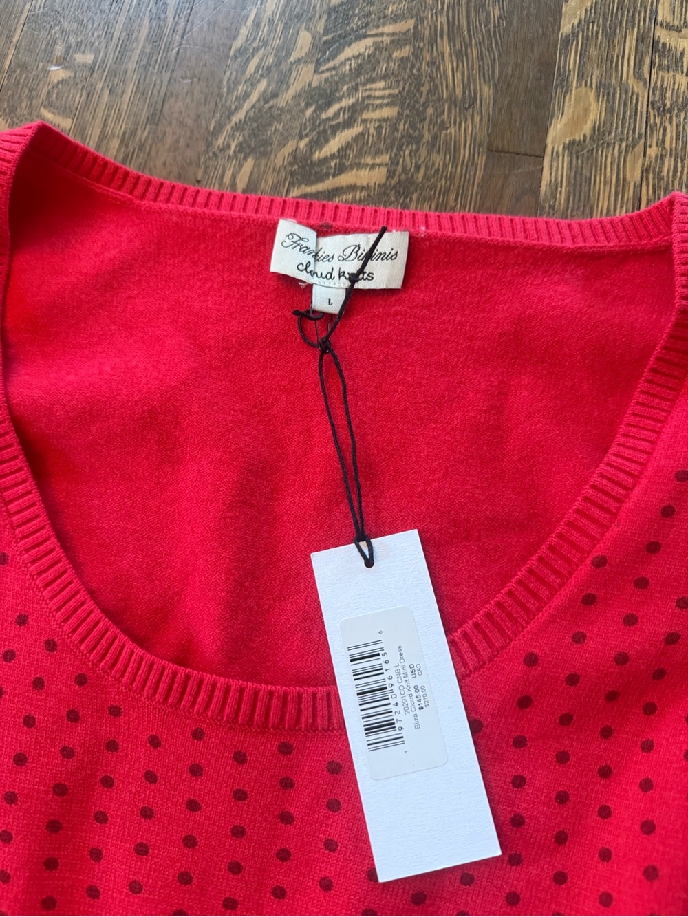 Frankie’s Bikinis Eliza Knit Dress- size large - Picture 2 of 6